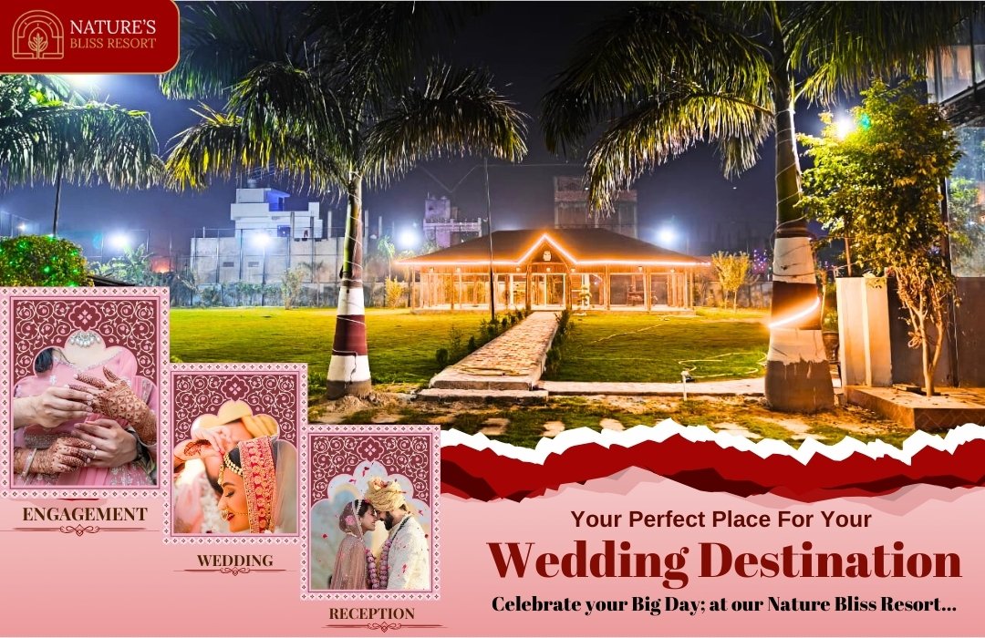 Budget Friendly Wedding Resort with Pool Near in Lucknow