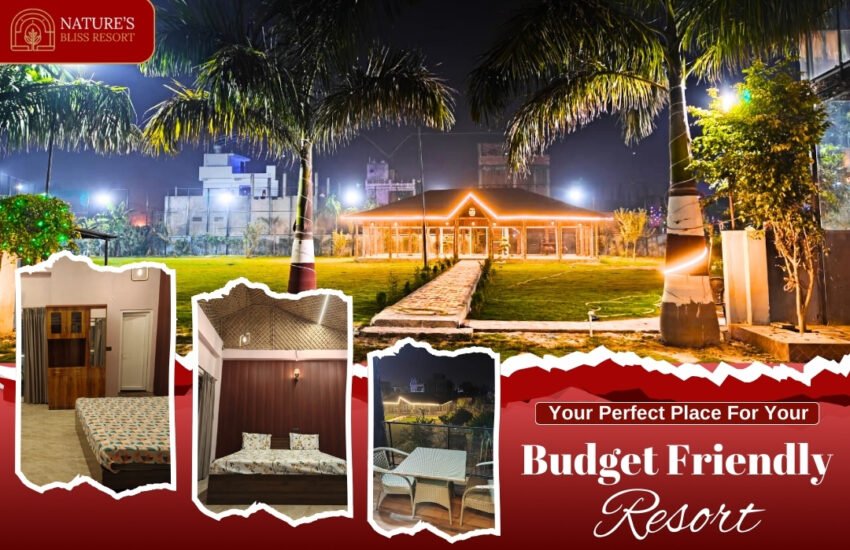 Budget friendly resort near Lucknow