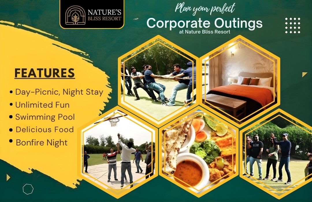 Corporate Outing Private Resort With Lawn Near in Lucknow